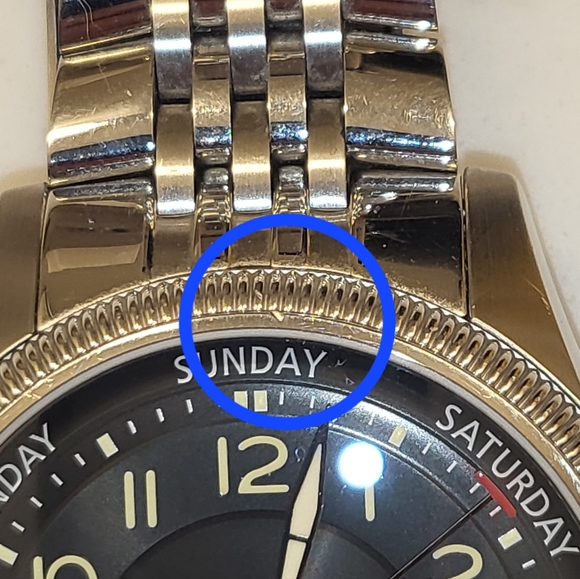 Oris big crown small seconds pointer day and date. - Picture 7 of 10